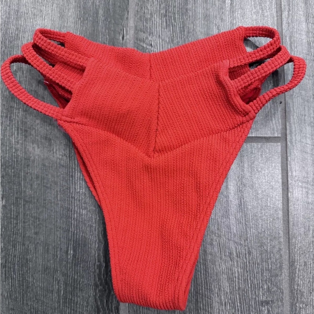 Montce Rio Crimson Red Bikini Bottom - Picture 4 of 4